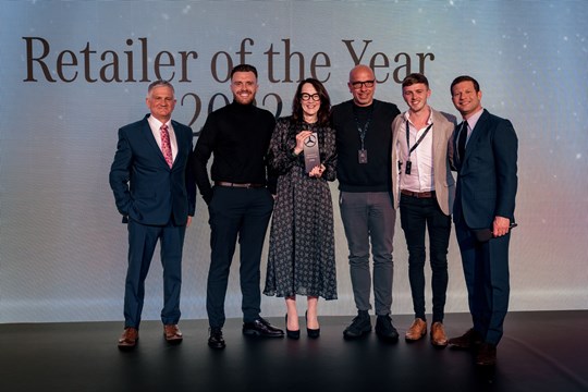 JCT600 wins Mercedes-Benz Retailer of the Year Award 